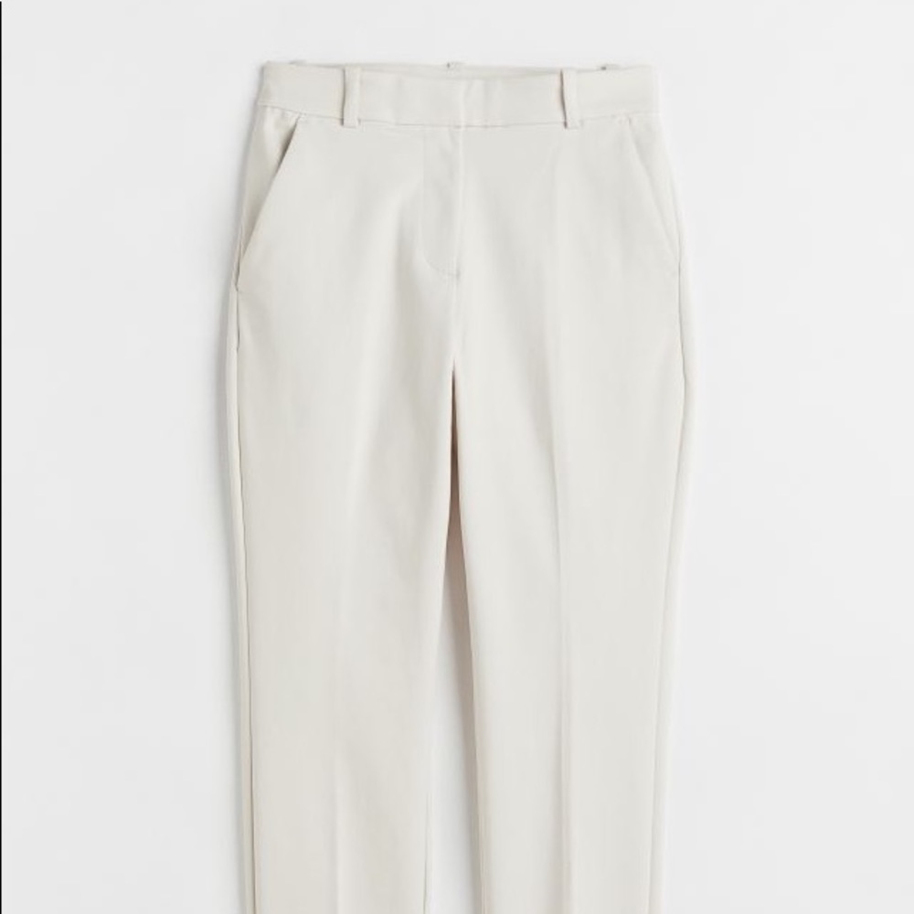 H&M cream slacks